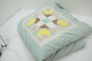 vintage homemade patchwork quilt
