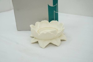 NIP Party Lite Floral base candle holder