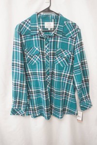 44 North flannel long sleeve shirt NWT size 1X