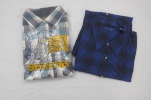 Towncraft Blue Flannel long sleeve shirt size Tall XLT, NIP Sportswear plaid flannel long sleeve shirt size X-Tall L