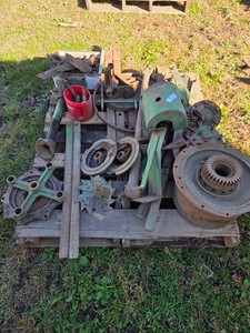 Pallet of Misc JD 2 Cylinder Parts