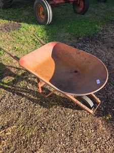 Small Hard Tire Wheel Barrow
