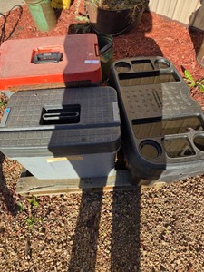 3 Empty Tool Cases