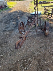 John Deere 2 Bottom Plow (Yard Art)