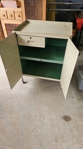 Lockable Metal Rolling Cabinet