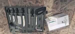Meyerco 10-Piece Game Processing Set and Gander Mountain Manual Grinder