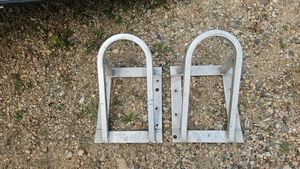 Qty 2 Heavy Duty Motorcycle Tire Stop Chocks