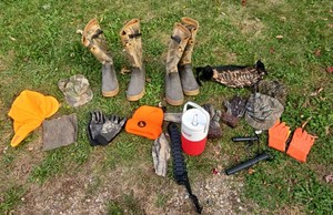 Cold weather Hunting Accessories, Boots, and Bird Calls