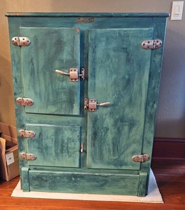 Vintage Keller Ice Box