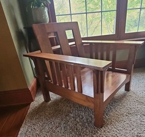 Mission style Wooden Chair