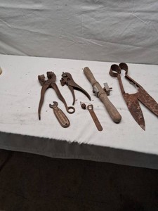 American Seating Co. Universal Desk Wrench and Other Vintage Hand Tools