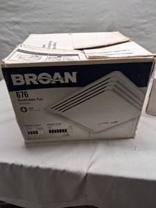 Broan 676 Ventilation Fan and Marley A647 Bathroom Vent