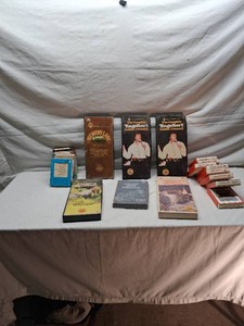 Box Set of 8-Track Tapes Including Engelbert Golden Treasury and Country Classics, Waylon, Statler Brothers