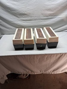 Lot of Vintage 8-Track Tapes in Storage Containers including Crystal Gale, Diana Ross, Barry Manilow, Charlie pride
