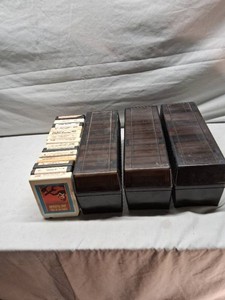 8-Track Tape Collection with Variety of Artists and Titles like Eddie Arnold, Waylon, Barbara Mandrel and More