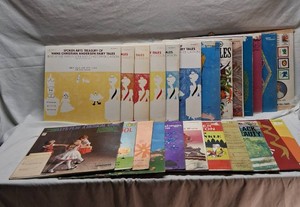 Collection of Childrens and Educational Vinyl Records including Hans Christian Andersen fairy tales and music from The Roger Wagner Chorale
