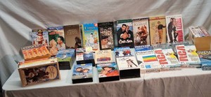 Lot of VHS Movies and Blank Tapes Including Pretty Woman, The Sound of Music