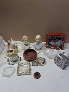 Lot of Glassware and Ceramic Collectibles