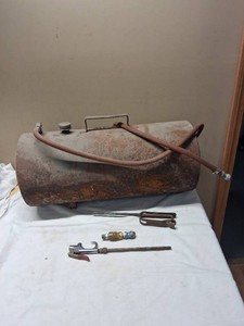 The Buckeye Boiler Co. Dayton Ohio Air Tank with Accessories
