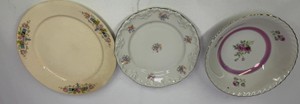 Vintage Floral Serving Dishes  Thompson Aladdin & Bavaria Porcelain