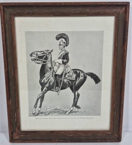 Frederic Remington Mounted Trooper, First Troop Philadelphia City Cavalry Framed Print