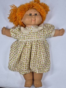 Vintage Yarn-Hair Soft Body Dolls with Molded Vinyl Heads