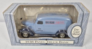 1993 ERTL Big Bear Family Centers 1938 Panel Truck Bank 4th Edition 125 Die-Cast