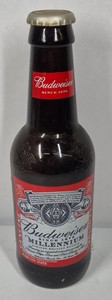 Budweiser Millennium Limited Edition Oversized Display Bottle Breweriana