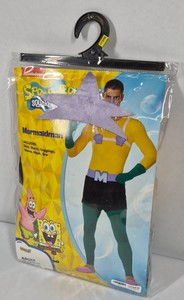 Spirit Halloween SpongeBob SquarePants Mermaid Man Adult Medium Costume Nickelodeon