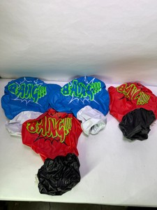 MD Sports BANG Inflatable Boxing Gloves Red & Blue