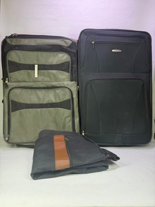 Worldbound & Rockland Rolling Suitcases with Garment Bag