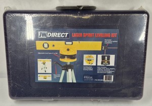 JW Direct JW-LS201 Laser Spirit Leveling Kit with Carrying Case
