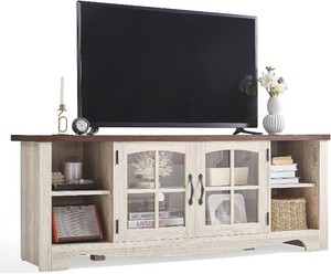 $161 LINSY HOME Farmhouse TV Stand for 65 TV