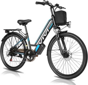 $405 Vivi 500W Electric Bike for Adults, 26