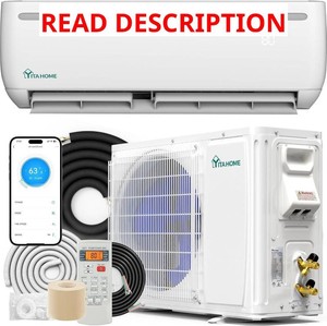 $400 YITAHOME 9000 BTU Ductless Mini Split (One Pi