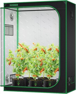 $136 VIVOSUN 5x3 Grow Tent 60x32x80 Mylar