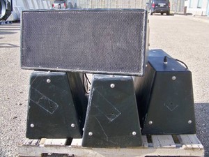(4) JBL AM621200-WRX-BL High-Power Two-Way Full-Range Installation Loudspeaker  Speaker Systems from JBLs AE (Application Engineered) Series