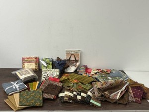Quilting Fabric, Fat Quarters & Sewing Pattern Mixed Lot