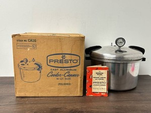 Presto CA16 16-Quart Cast Aluminum Cooker-Canner