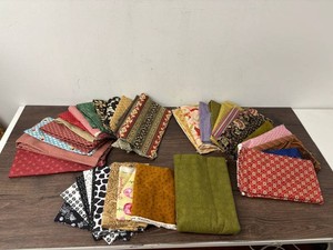 Mixed Lot Assorted Quilting Fabric Cuts
