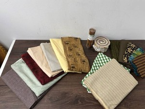 Hoffman Fabrics Bali Watercolors & Assorted Fabric Cuts Mixed Lot