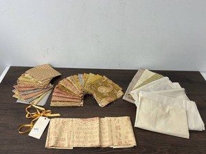 Decorative Fabric Swatch & Textile Assortment