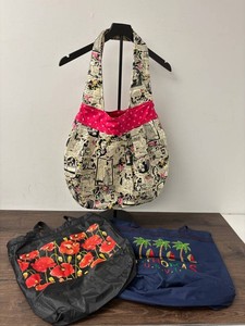 Mixed Lot - Graphic, Poppy & St. Thomas Fabric Totes