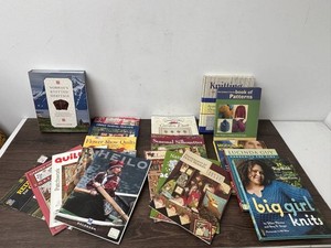 Mixed Lot Knitting, Quilting & Craft Books