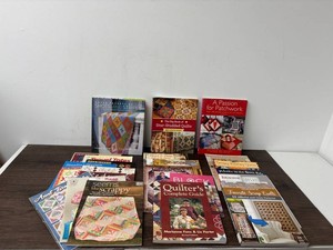 Quilting Pattern Books Mixed Lot - 20 Titles