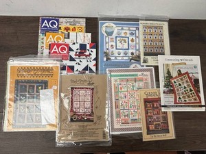 American Quilter, Primitive Gatherings & Quilt Pattern Mixed Lot