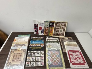 Quilting Books, Applique Patterns & Project Kits Mixed Lot