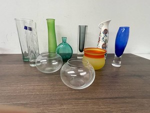 SAGA, Art Glass & Ceramic Decor Mixed Lot
