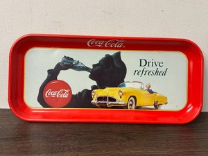 Vintage Coca-Cola Drive Refreshed Coke Tray
