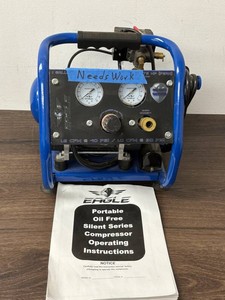 Eagle EA-2000 1-Gallon Oil-Free Silent Air Compressor - Needs Work